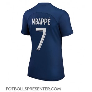 Paris Saint-Germain Kylian Mbappe #7 Hemma Matchtröja Dam 2022-23 Kortärmad